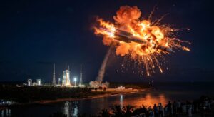 A Chinese Long March 7A rocket carrying the Zhongxing-4B (ChinaSat-4B) communications satellite exploded shortly after launch.